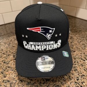 New England Patriots Hat New Era 9FIFTY A-Frame Snapback Super Bowl LIX New